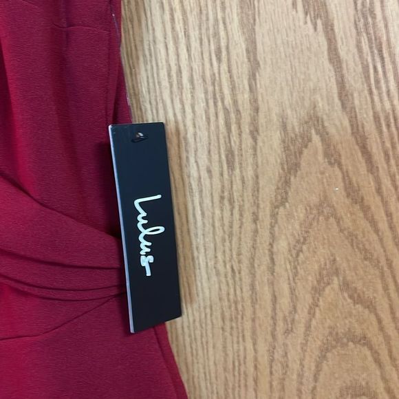 LULU'S Stand Tall Off Shoulder Jumpsuit *NEW* - Picture 5 of 11